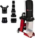 Einhell Stofzuiger TE, VE 550/1 A (550 W, automatische stekker 2500 W, zuigslang 250 cm en Ø 100 mm, 2 afzuigadapters van 36 mm, snelontgrendeling