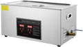 Mzzyg Ultrasone reiniger Schonere Machine Ultrasoon, Met Digitale Timer En Verwarming Sieraden Ultrasoon Reiniger RVS Verwarmde Reinigingsmachine(22L)