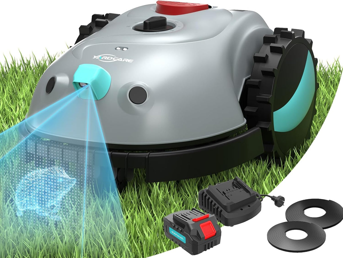 Robotmaaier Yardcare V100, zonder Begrenzingskabel, met Zichtnavigatie