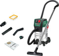Bosch Nat- en droogzuiger Nat, En Droogzuiger PAS30-240PRS, slang 2,2 m, platte plooifilter (HEPA), met snoer (verlengbuizen, handgreep/gebogen buis