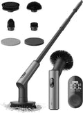Borstels voor schoonmaak badkamer HOTO SwiftTM Blast Draadloze Elektrische Spin Scrubber, Bad Douche Scrubber