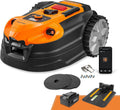 LawnMaster Robotmaaier OcuMow18, 4 Ah batterij, voor maximaal 800 m2, zonder begrenzingskabel, automatisch laadstation, wifi, optische navigatie