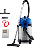Nilfisk Nat- en droogzuiger Multi II 30L T Nat-/, tuin en auto (1400 W), met stopcontact - stofzuiger, voor werkplaats, huis