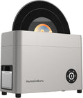 HumminGuru Reiniging disks Ultrasone Vinylplatenreiniger - 40 kHz Ultrasone, 7/10/12 inch), met automatisch drogen, met filters (NOVA wit Sand