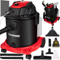 Nat- en droogzuiger Kaminer Nat-/, 3-in-1 spons- en HEPA-filter, 6 sproeiers, industriële waszuiger 20 liter, met blaasfunctie, stil, natte stofzuiger