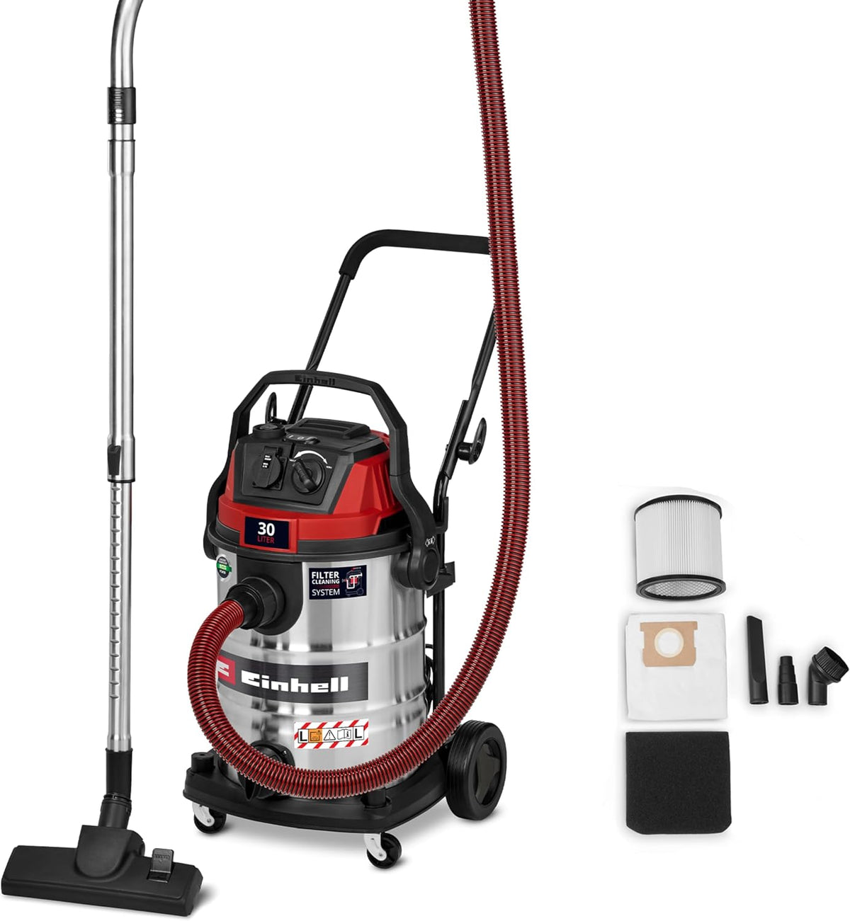 Nat- en droogzuiger Einhell TE, VC 3080 SACL