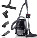 Fakir Stofzuiger zwart Vac Power TS 790 Vloerstofzuiger, met kabel en HEPA-14 filter, actieradius van 12 m, 800 watt, met zak, stille stofzuiger
