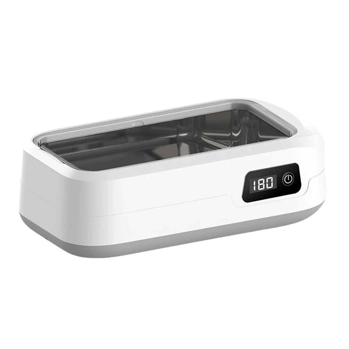 Tecjhjz Reiniging Ultrasone elektrische schonere machine grote capaciteit, voor thuiskantoor reizen, sieraden horloge bril schoonmaken