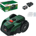 Bosch Robotmaaier accurobotmaaier VISIMOW18V-200 (voor gazons tot 200 m2, maaibreedte:18 cm, maaihoogte: 20-60 mm, met reservemessen